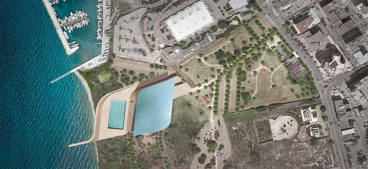 Stadio del Nuoto Torre DAyala - Giochi del Mediterraneo - Taranto 2026