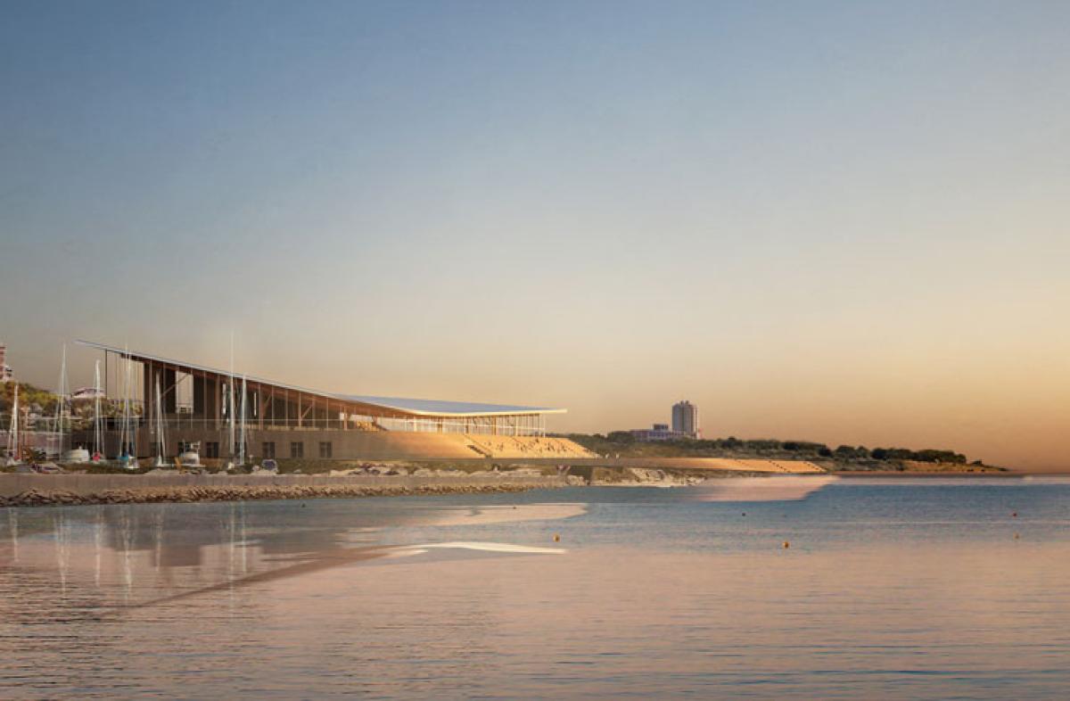 Stadio del Nuoto Torre DAyala - Giochi del Mediterraneo - Taranto 2026