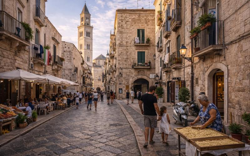 Bari Vecchia e scena Urbana